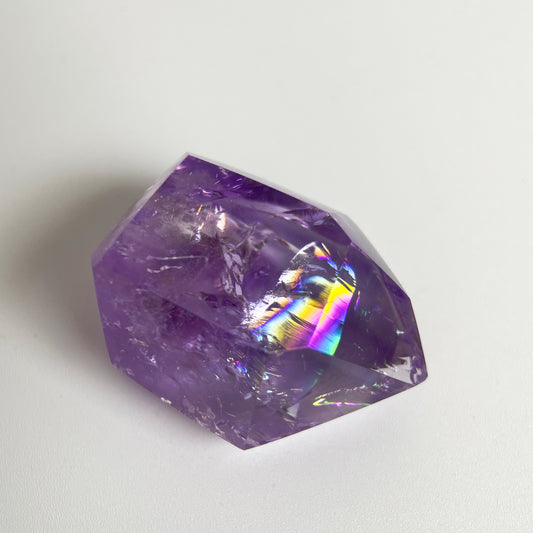 Rainbow Amethyst polished