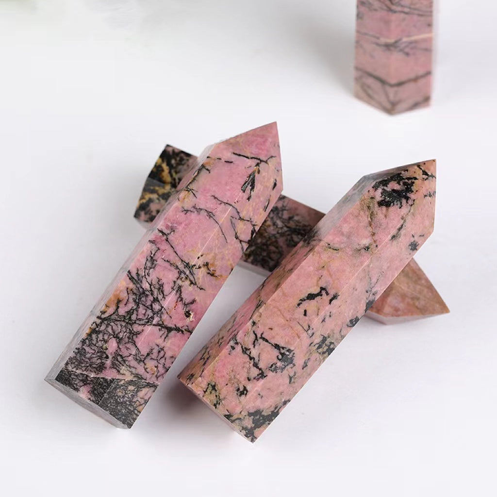 Natural Rhodonite  Point